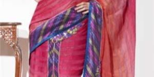 Jacquard Net Saree