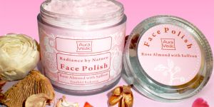 Saffron Rose Face Polish