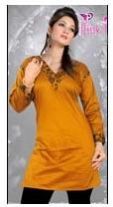 Jacquard Cotton Kurti 507