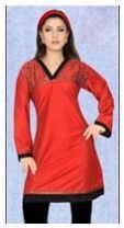 Party Wear Cotton Kurti 531