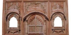 Wooden Jharokha