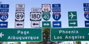 Directional Sign Board