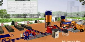 Fully Automatic Fly Ash Brick Making Machine (BW-130)