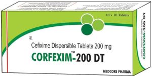 Corfexim 200 DT Tablets