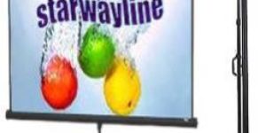 Tripod Projection Screen