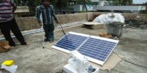 Solar Sewing Machine