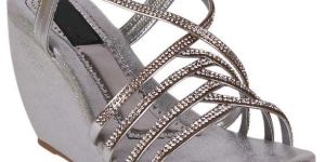 Golden Ladies Wedges Sandals