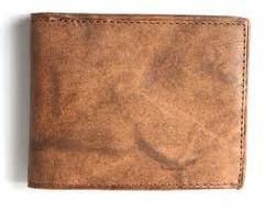Two Tone Leather Mens Wallet