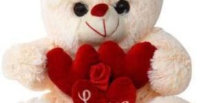 Teddy With Many Hearts