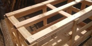 Heat Treated Pine Wooden Crate