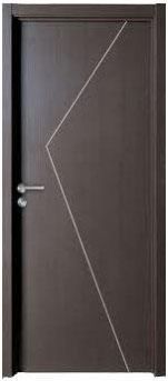 Black Flush Door
