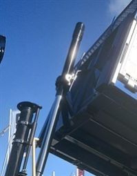 Stabilizing Front End Tipping Cylinders