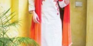 Jacquard Salwar Kameez