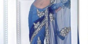 Designer Net Saree
