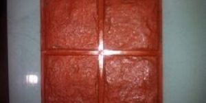 Stone Finish Pavers Moulds