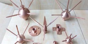 Copper Lightning Arrestors Set
