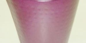 Purple Metal Planter