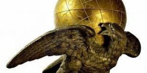 Eagle With Globe Statue