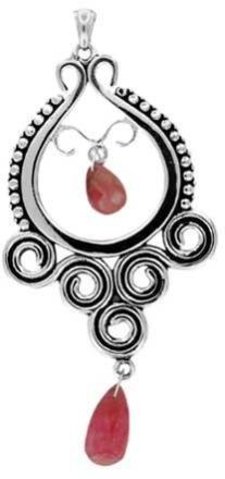 Silver Gemstone Pendant  - Sgp  003