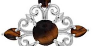 Silver Gemstone Pendant - Sgp  008