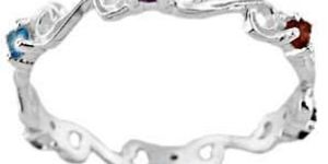 Silver Gemstone Rings - Sgr  008