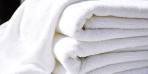 White Bleached Towels