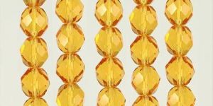 Yellow Topaz Gemstone Beads