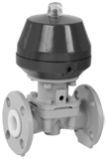 Valves with Engineering Plastic Diaphragm Type Actuator