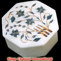 Octagonal Marble Box - 05