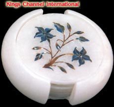 White Marble Coaster - 01