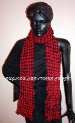 Wool stripes stoles - EC-2392 DM-A