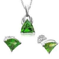 Gemstone Pendants Set