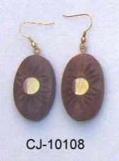 Wooden Earring (CJ-10108)