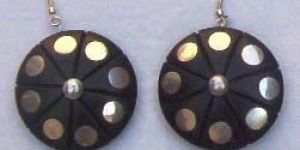 Wooden Earring (CJ-10111)