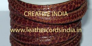 Stitched Leather Nappa Cord