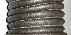 Round Stitched Nappa Leather Cord