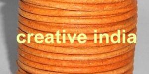 Vintage Round Leather Strings