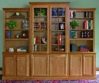 Wooden Bookshelves