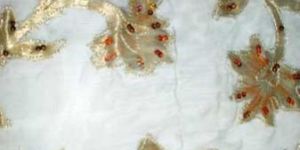 Soc - 1 Silk Organza Cutwork Fabric