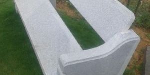 Granite Armrest Bench