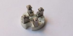 Ceramic Block 4 Way Shoe Terminal