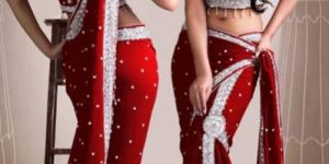 Wedding Look Lehenga Saree