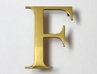 Brass Letter