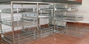 SS Kitchen Trolleys