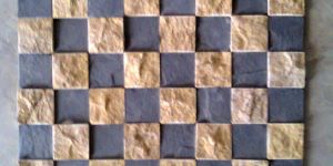 Kadpa Black, Ita Gold Mosaic, Agariya Marble
