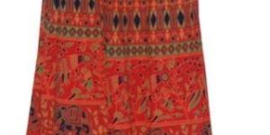 Women Long Wrap Skirt