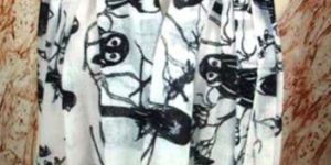 Polyster Scarves with Owl Print