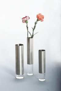 Metal Flower Vases