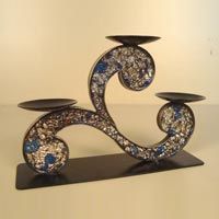 Mosaic Candle Holder