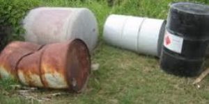 Used Metal Barrels